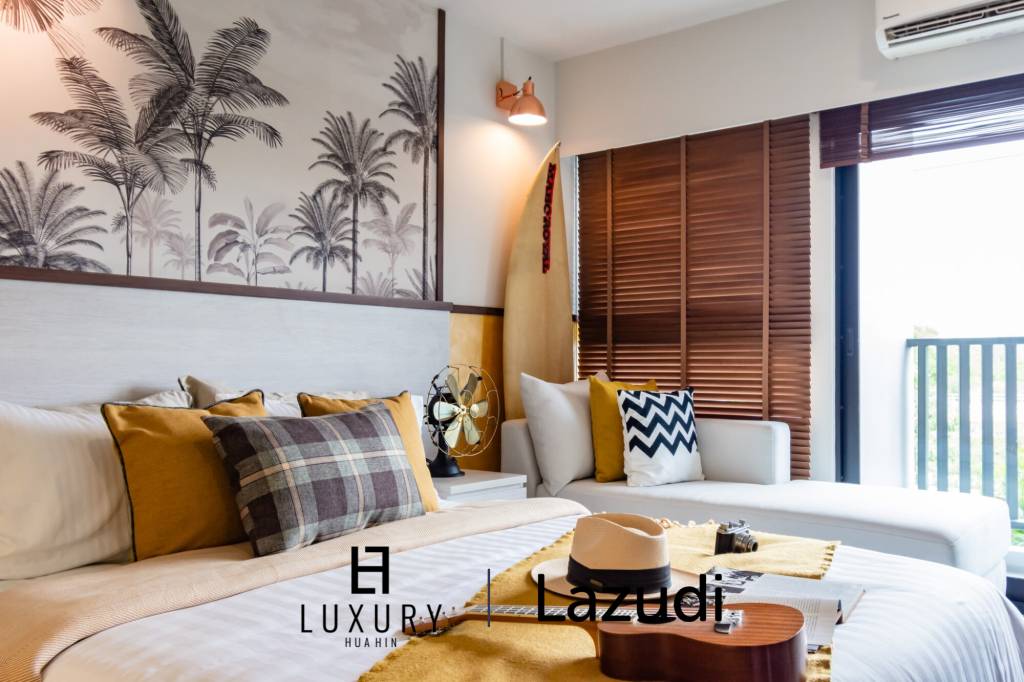 1 Bed 1 Bath  26.56 SQ.M Dusit D2 Residence Hua Hin