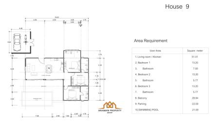 [Freehold] 3 Bed 3 Bath 109 SQ.M Sunflower Villas