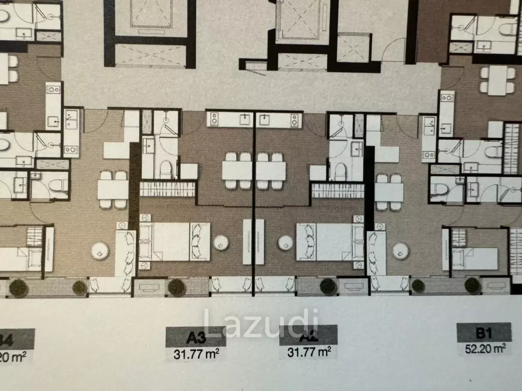 2 Bed 2 Bath 63 SQ.M Noble Form Thonglor