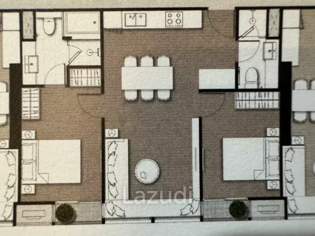 2 Bed 2 Bath 63 SQ.M Noble Form Thonglor
