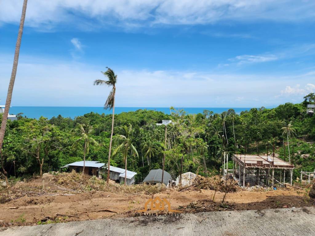 Prime Ocean View Land in Lamai