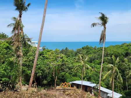 Prime Ocean View Land in Lamai