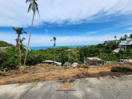 Prime Ocean View Land in Lamai