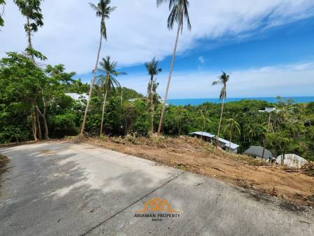 Prime Ocean View Land in Lamai