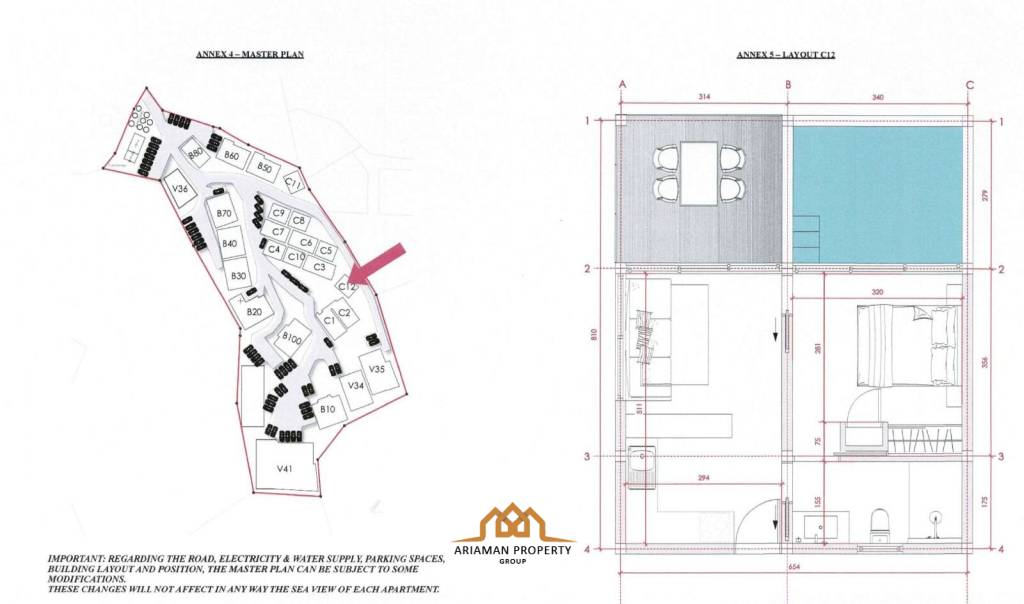 55 qm 1 Bett 1 Bad Apartment Für Verkauf