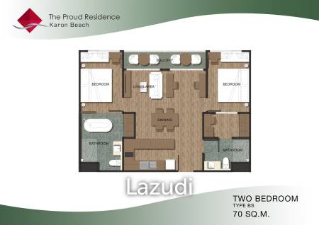 70Sqm 2 Bedroom or 2 x 35Sqm 1 bedroom Sea View Units