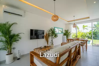 MODERN TWO-BEDROOM VILLA WITH STUNNING RICE FIELD VIEWS