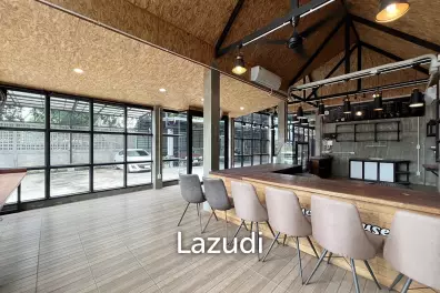 ขายบ้าน 2 ห้องนอนพร้อมอาคารหน้าร้านใน ต.ริมกก เชียงราย