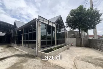 ขายบ้าน 2 ห้องนอนพร้อมอาคารหน้าร้านใน ต.ริมกก เชียงราย