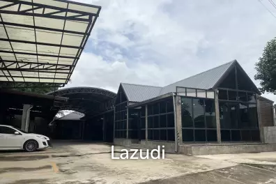 ขายบ้าน 2 ห้องนอนพร้อมอาคารหน้าร้านใน ต.ริมกก เชียงราย