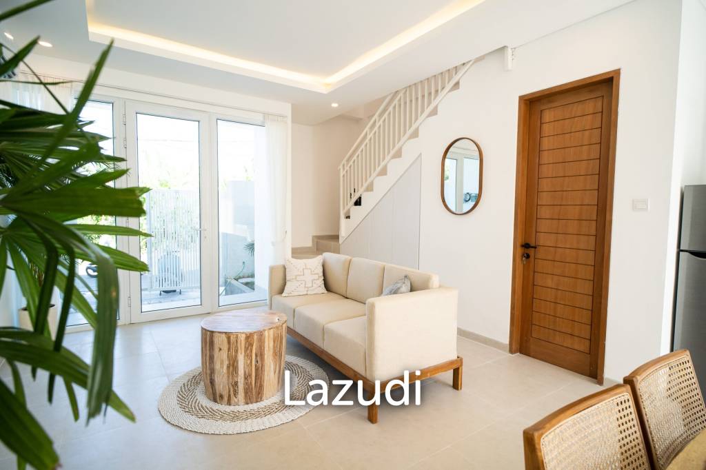 MODERN TWO-BEDROOM VILLA WITH PRIVATE POOL IN PERERENAN