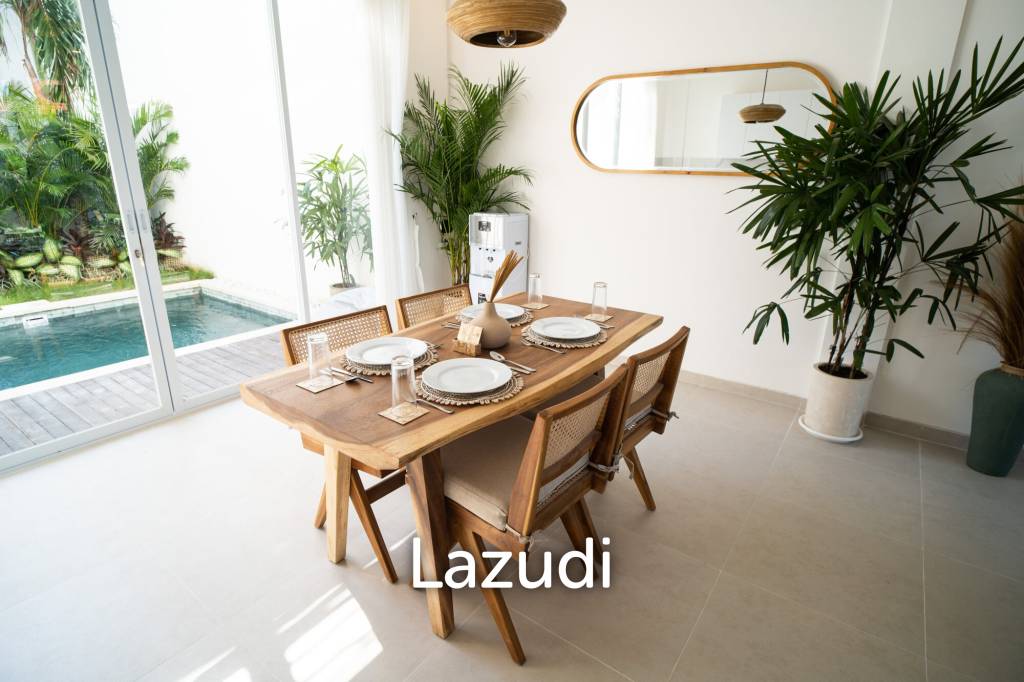 MODERN TWO-BEDROOM VILLA WITH PRIVATE POOL IN PERERENAN