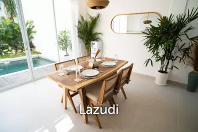 MODERN TWO-BEDROOM VILLA WITH PRIVATE POOL IN PERERENAN