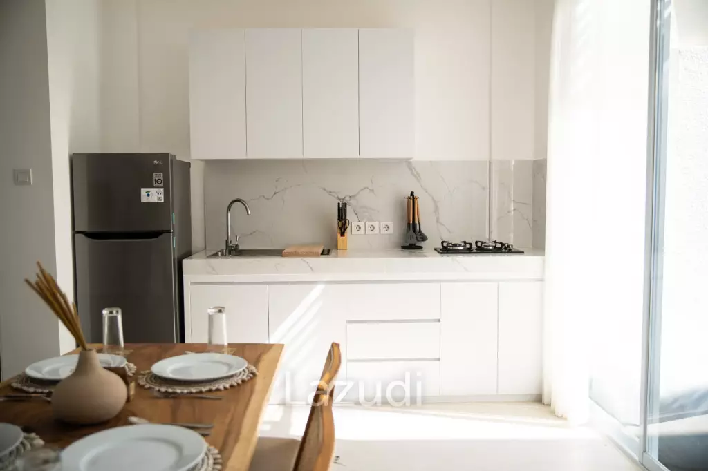 MODERN TWO-BEDROOM VILLA WITH PRIVATE POOL IN PERERENAN
