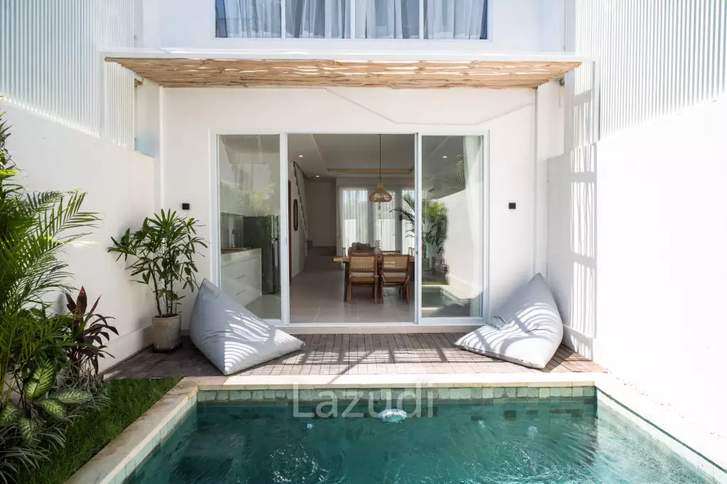 MODERN TWO-BEDROOM VILLA WITH PRIVATE POOL IN PERERENAN