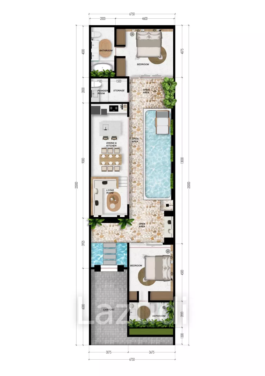 Two Bedroom Leasehold Development in Seminyak Bali
