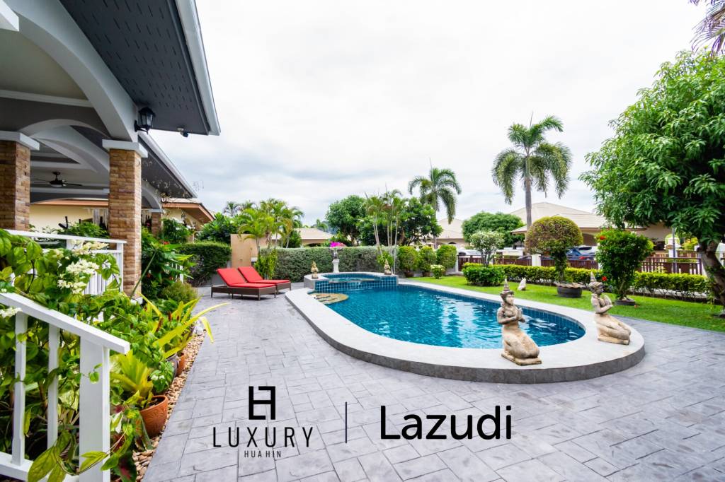 Luxury 3/4 bed pool villa close to Cha'am beach