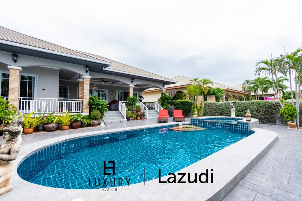 Luxury 3/4 bed pool villa close to Cha'am beach