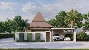 3 Bed 3 Bath 192.90 SQ.M The Avenue President Pool Villa