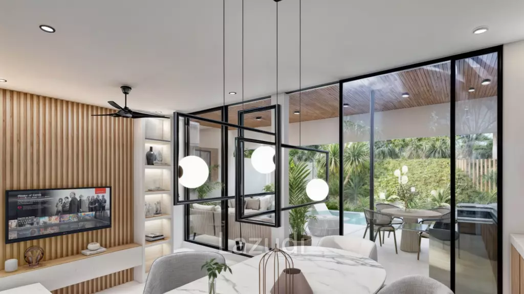 CONTEMPORARY VILLA WITH PANORAMIC GREENERY VIEWS IN ULUWATU