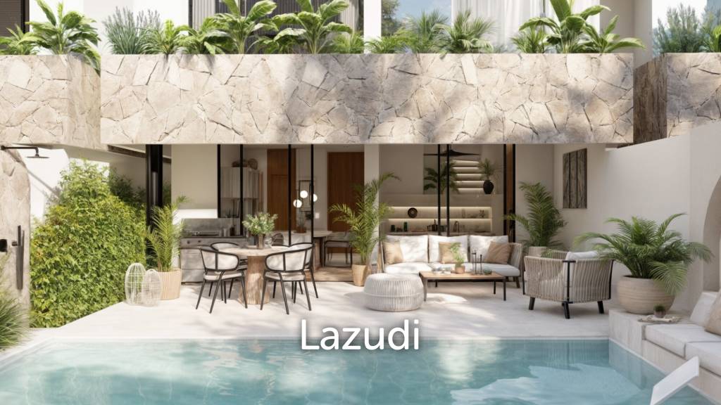 CONTEMPORARY VILLA WITH PANORAMIC GREENERY VIEWS IN ULUWATU