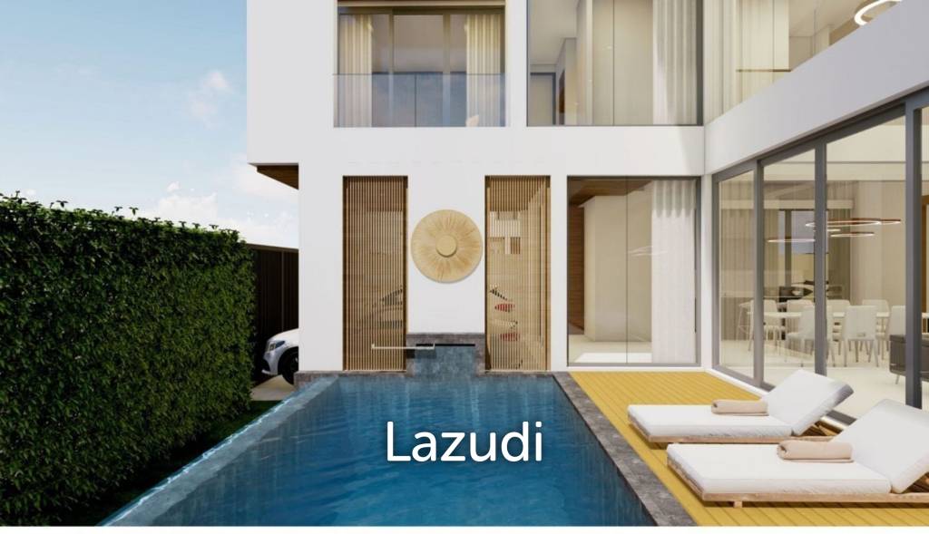 3 Bed 4 Bath 384.50 SQ.M Diamond Pool Villa