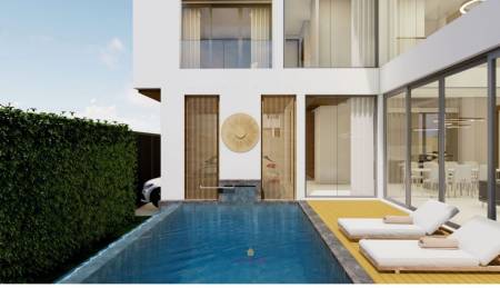 3 Bed 4 Bath 384.50 SQ.M Diamond Pool Villa