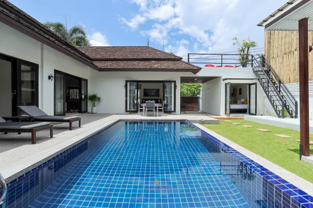 Fully Furnished 3-Bedroom Villa for Rent with Private Pool in Bang Jo, Thalang