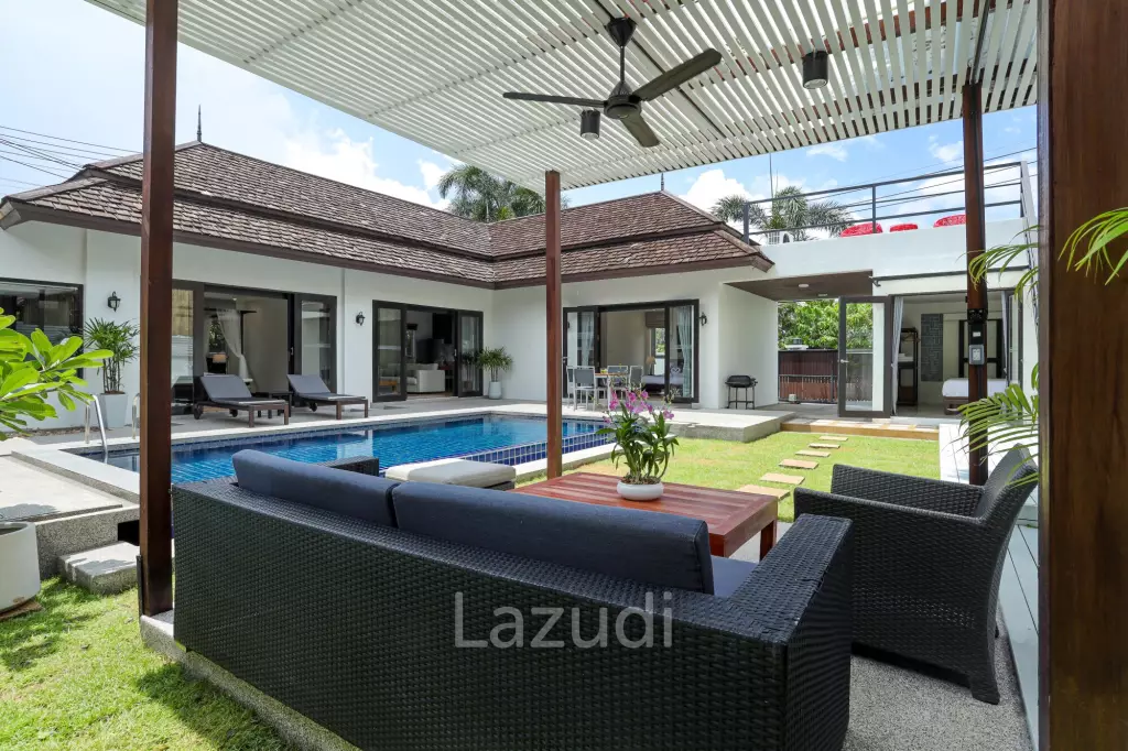Fully Furnished 3-Bedroom Villa for Rent with Private Pool in Bang Jo, Thalang