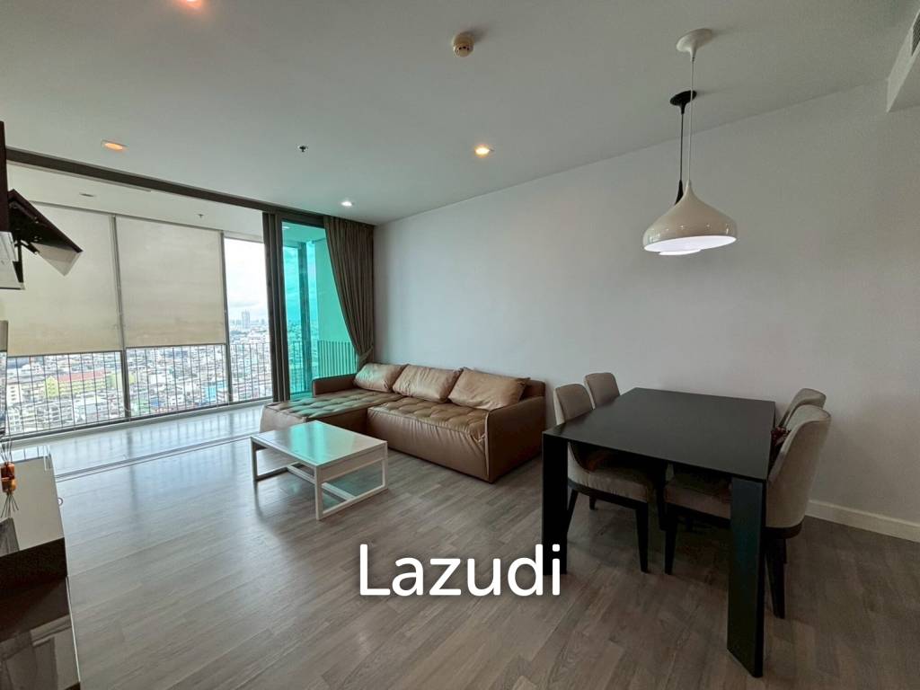2 Bed 2 Bath 88 SQ.M The Room BTS Wongwian Yai