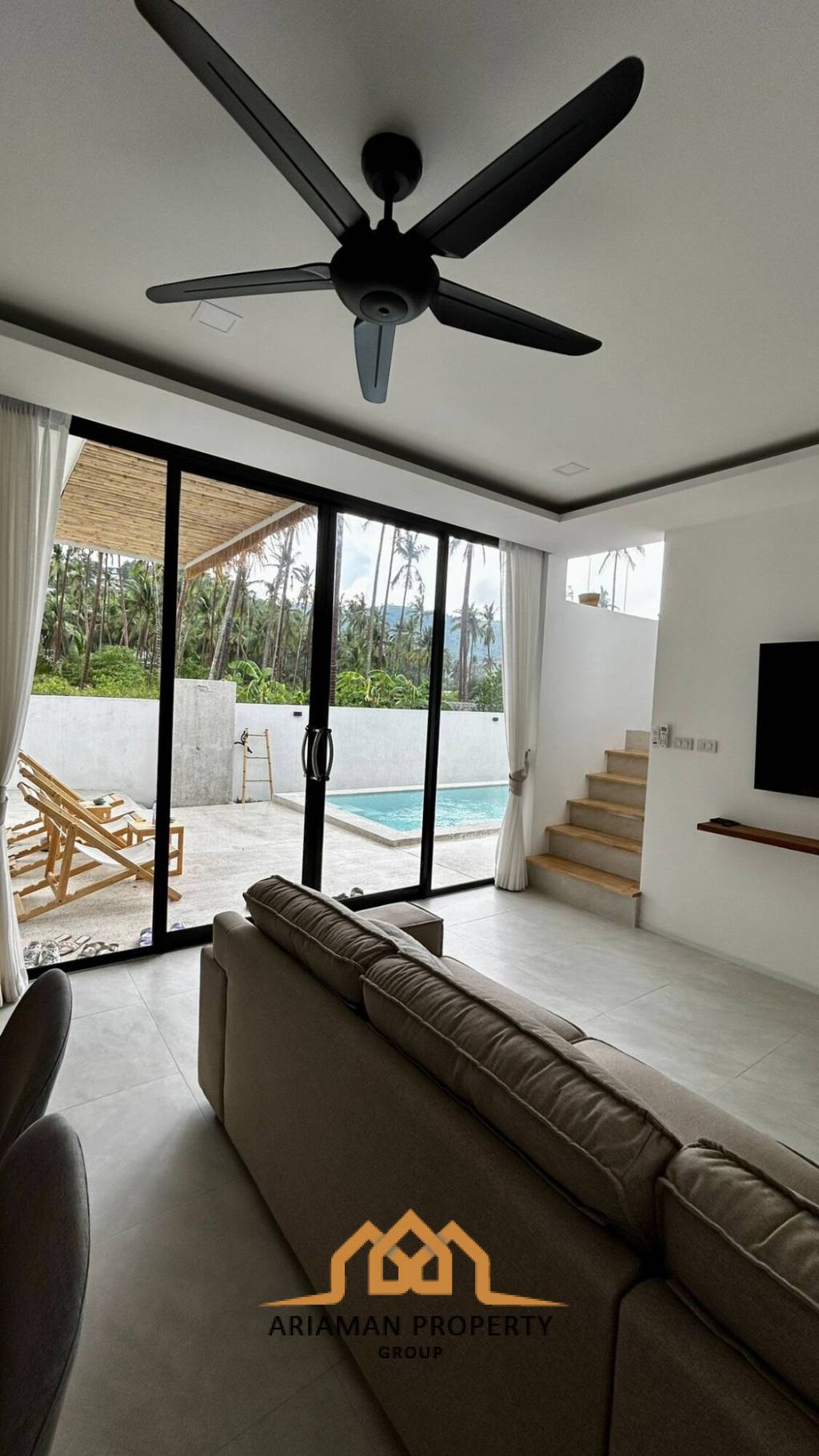 Modern 3-Bedroom Villa with Pool in Mae Nam, Ko Samui