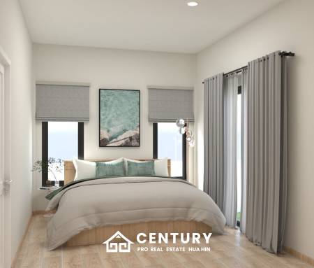 3 bed 2 Bath 107 SQ.M The 9 Khao Tao Phase 2