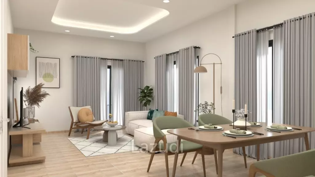 3 bed 2 bath 107 SQ.M The 9 Khao Tao Phase 2