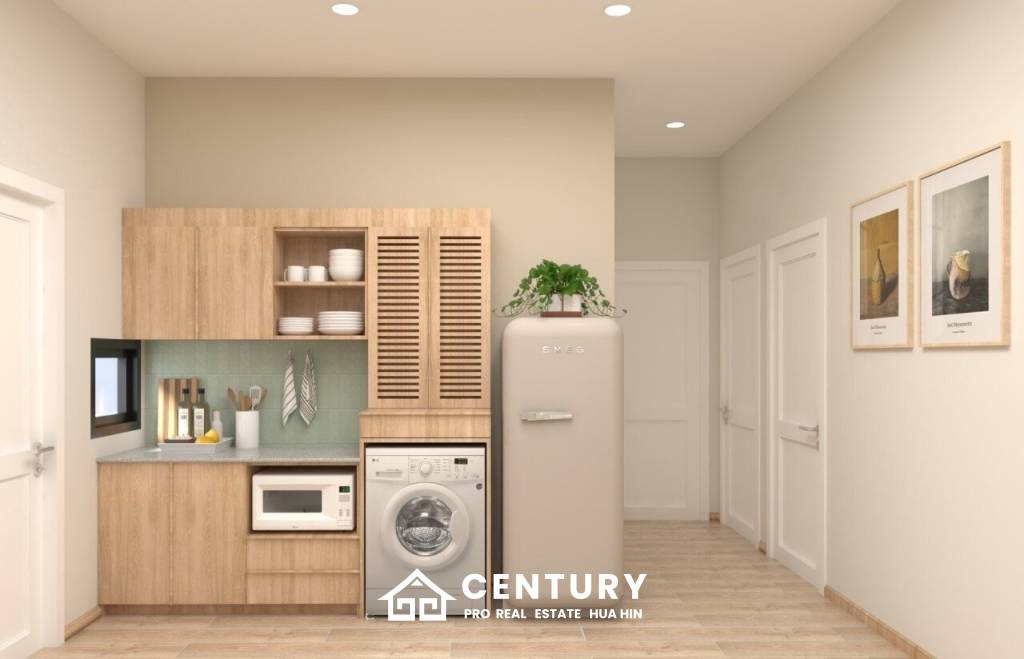 3 bed 2 bath 107 SQ.M The 9 Khao Tao Phase 2