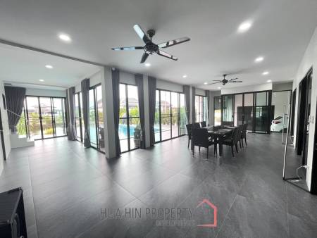 Cha Am: Pool villa with 4 bedrooms and 4 bathrooms and impressive views of the mountains