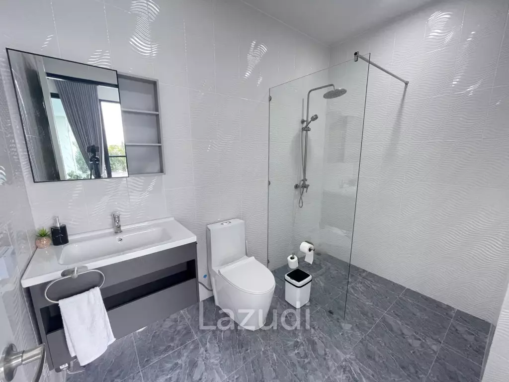 Cha Am: Pool villa with 4 bedrooms and 4 bathrooms and impressive views of the mountains