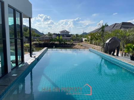 Cha Am: Pool villa with 4 bedrooms and 4 bathrooms and impressive views of the mountains