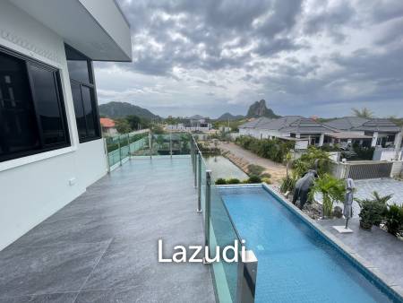 Cha Am: Pool villa with 4 bedrooms and 4 bathrooms and impressive views of the mountains