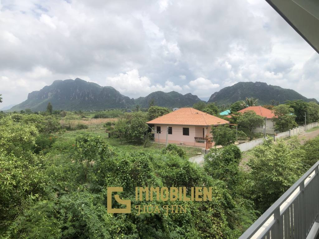 Cha Am: Pool Villa avec 4 chambres et 4 salles de bains et une vue impressionnante sur les montagnes