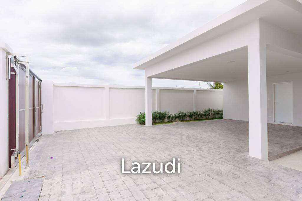 314 sqm modern pool villa in Thap Tai Hua Hin , ( Off-Plan )