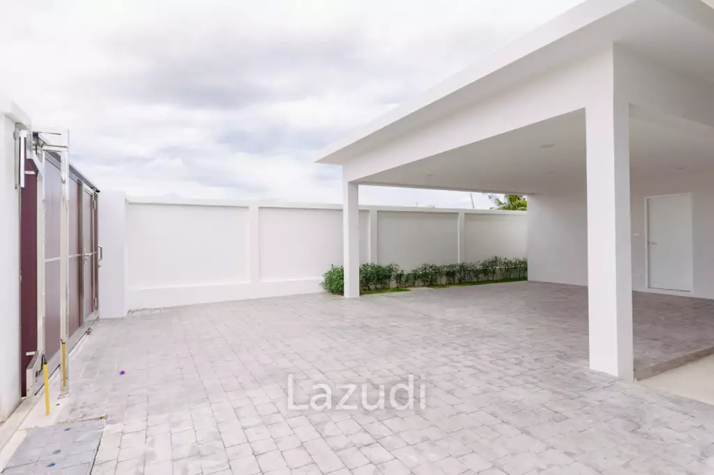 314 sqm modern pool villa in Thap Tai Hua Hin , ( Off-Plan )