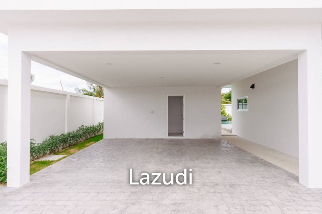 314 sqm modern pool villa in Thap Tai Hua Hin , ( Off-Plan )