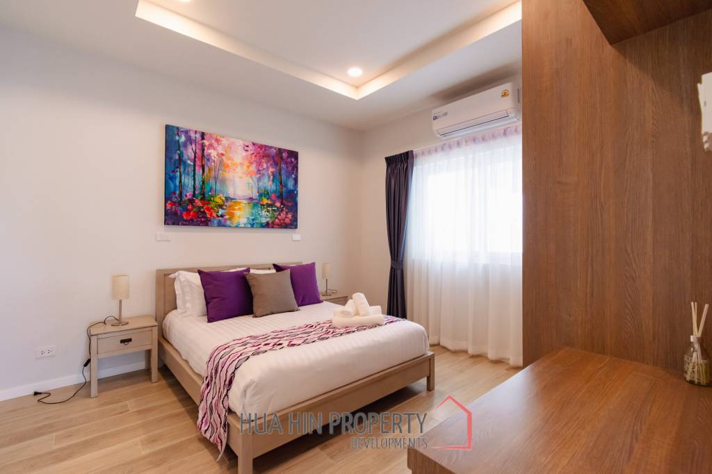 314 sqm modern pool villa in Thap Tai Hua Hin , ( Off-Plan )