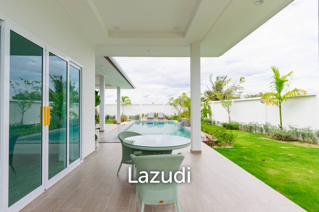 314 sqm modern pool villa in Thap Tai Hua Hin , ( Off-Plan )