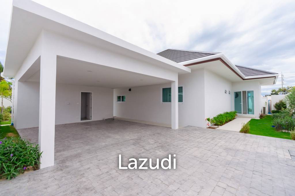 314 sqm modern pool villa in Thap Tai Hua Hin , ( Off-Plan )