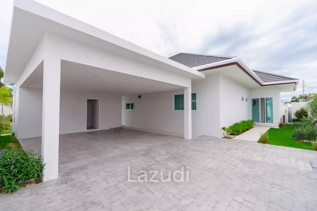 314 sqm modern pool villa in Thap Tai Hua Hin , ( Off-Plan )