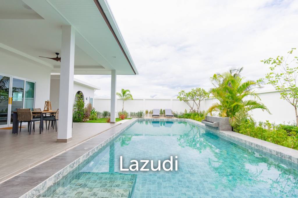 314 sqm modern pool villa in Thap Tai Hua Hin , ( Off-Plan )