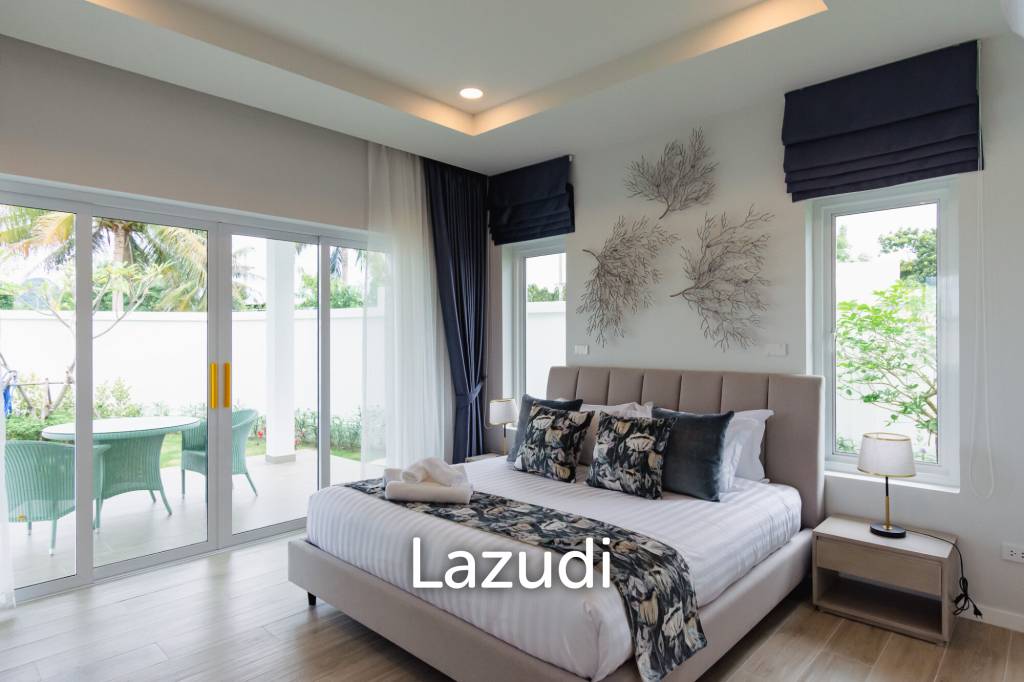 314 sqm modern pool villa in Thap Tai Hua Hin , ( Off-Plan )