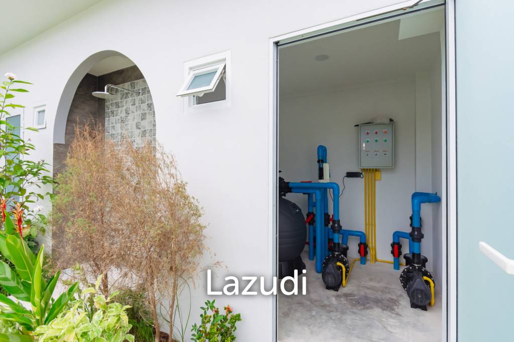 314 sqm modern pool villa in Thap Tai Hua Hin , ( Off-Plan )
