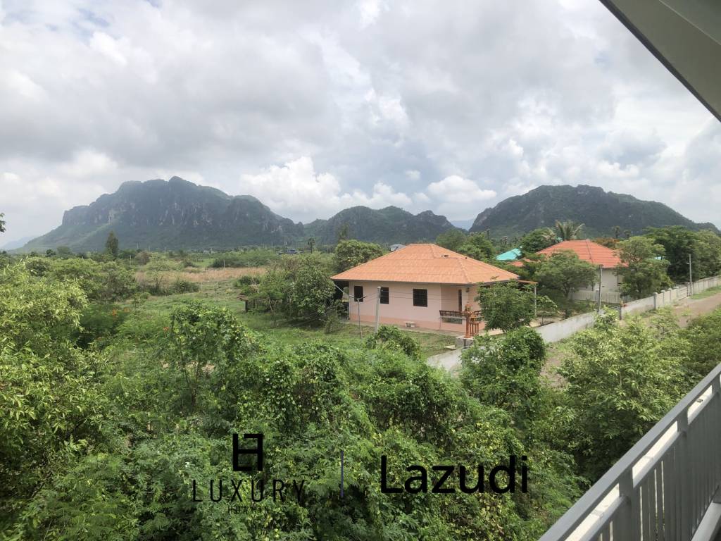 Cha Am: Pool Villa avec 4 chambres et 4 salles de bains et une vue impressionnante sur les montagnes